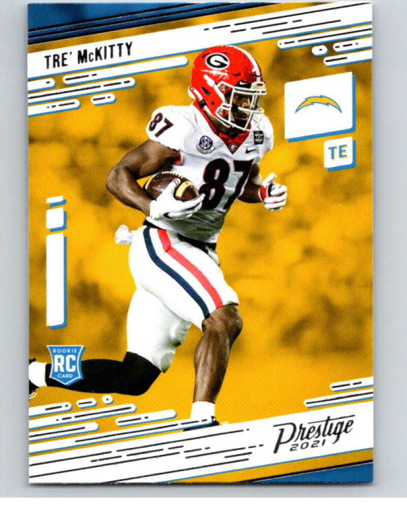 2021 Panini Prestige #274 Tre' McKitty RC Rookie Chargers V53252 Image 1