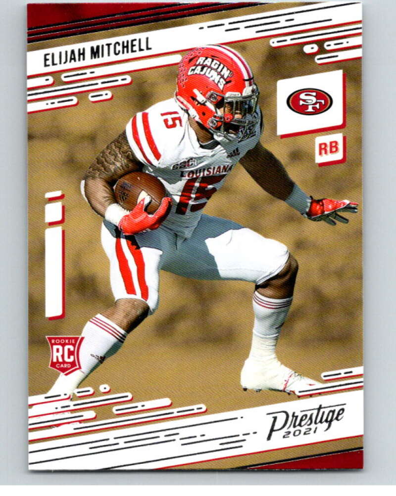 2021 Panini Prestige #289 Elijah Mitchell RC Rookie V53254 Image 1