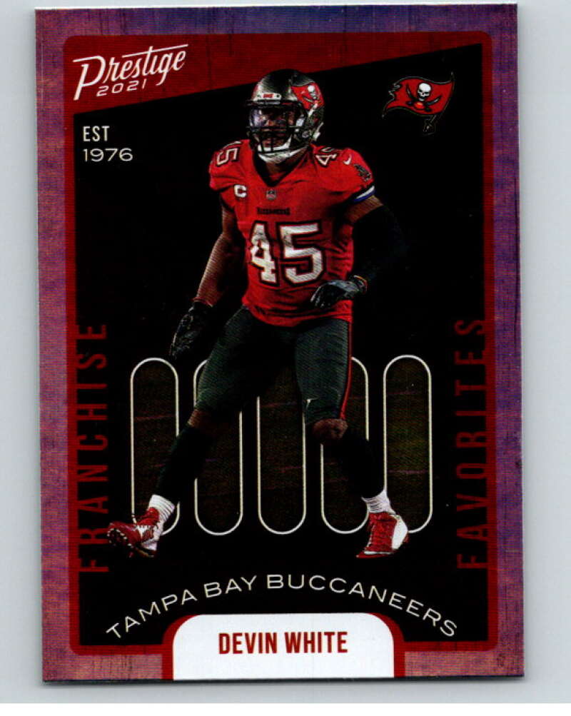 2021 Panini Prestige Franchise Favorites #4 Devin White V53261 Image 1