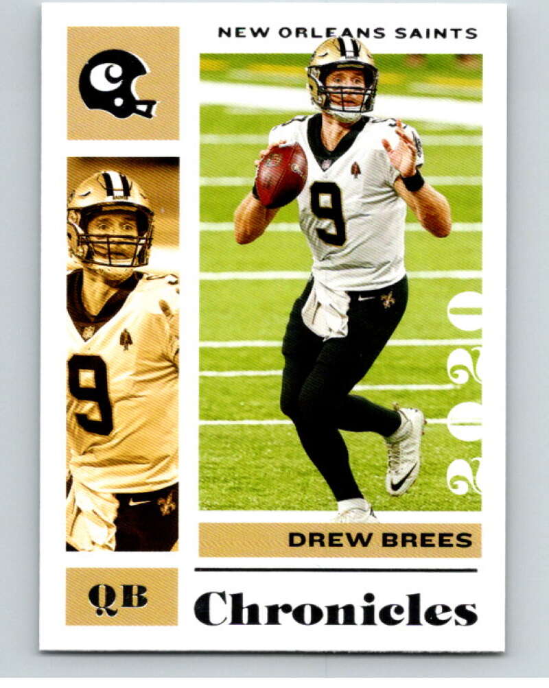 2020 Panini Chronicles #67 Drew Brees New Orleans Saints V53271 Image 1