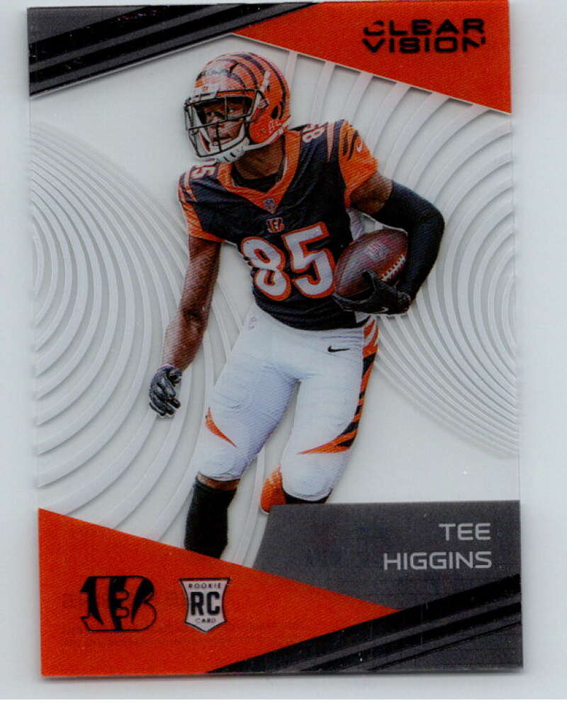 2020 Panini Chronicles Clear Vision Rookies #12 Tee Higgins V53282 Image 1
