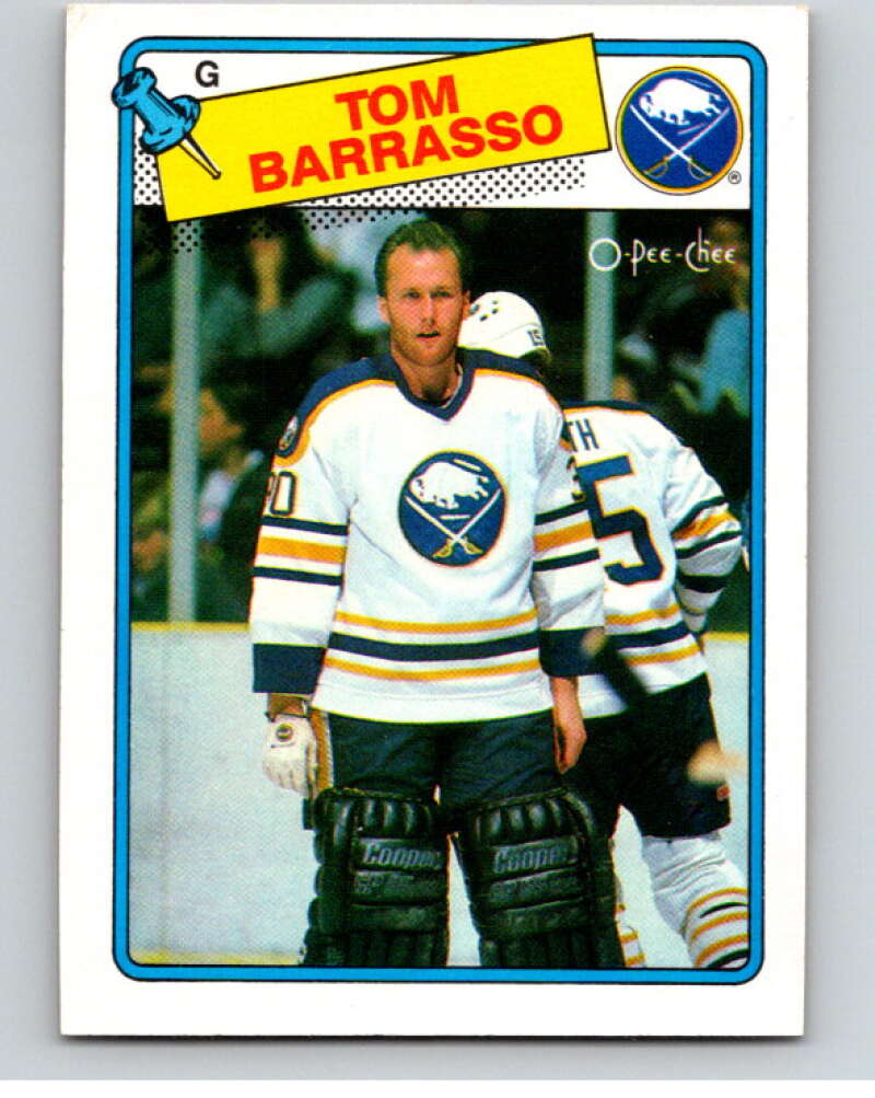 Tom Barrasso Sabres Goalie Mask - Buffalo - T-Shirt