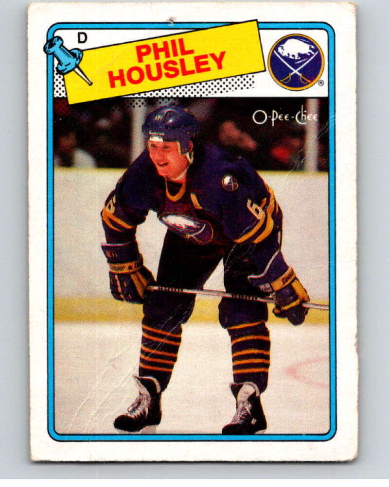 1988-89 O-Pee-Chee #119 Phil Housley Buffalo Sabres V53518 Image 1