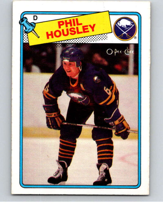 1988-89 O-Pee-Chee #119 Phil Housley  Buffalo Sabres  V53519 Image 1