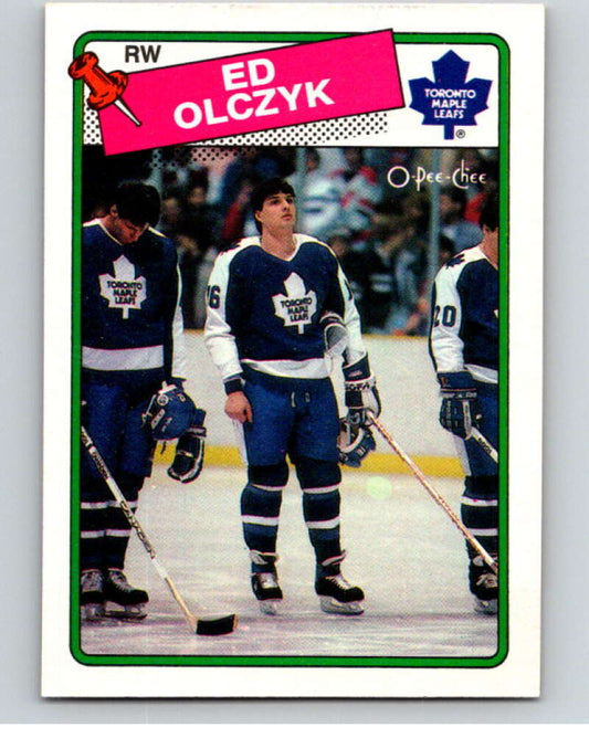 1988-89 O-Pee-Chee #125 Ed Olczyk  Edmonton Oilers  V53528 Image 1