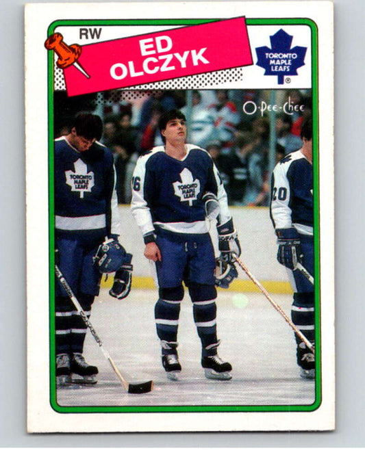 1988-89 O-Pee-Chee #125 Ed Olczyk  Edmonton Oilers  V53529 Image 1