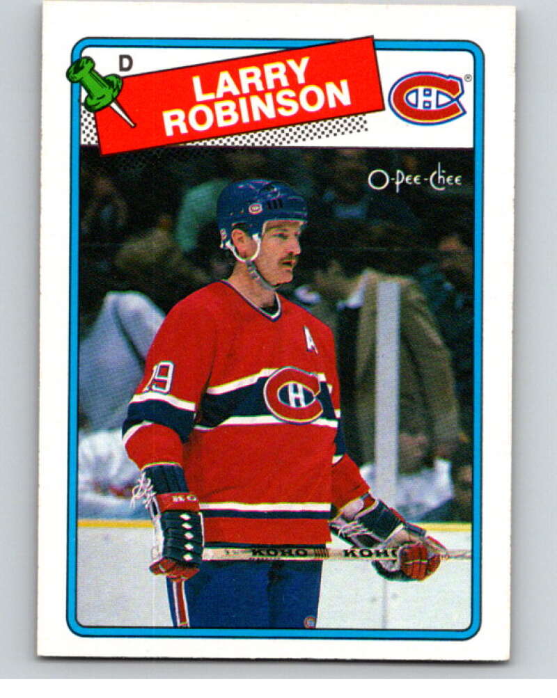 1988-89 O-Pee-Chee #246 Larry Robinson Montreal Canadiens V53758 Image 1