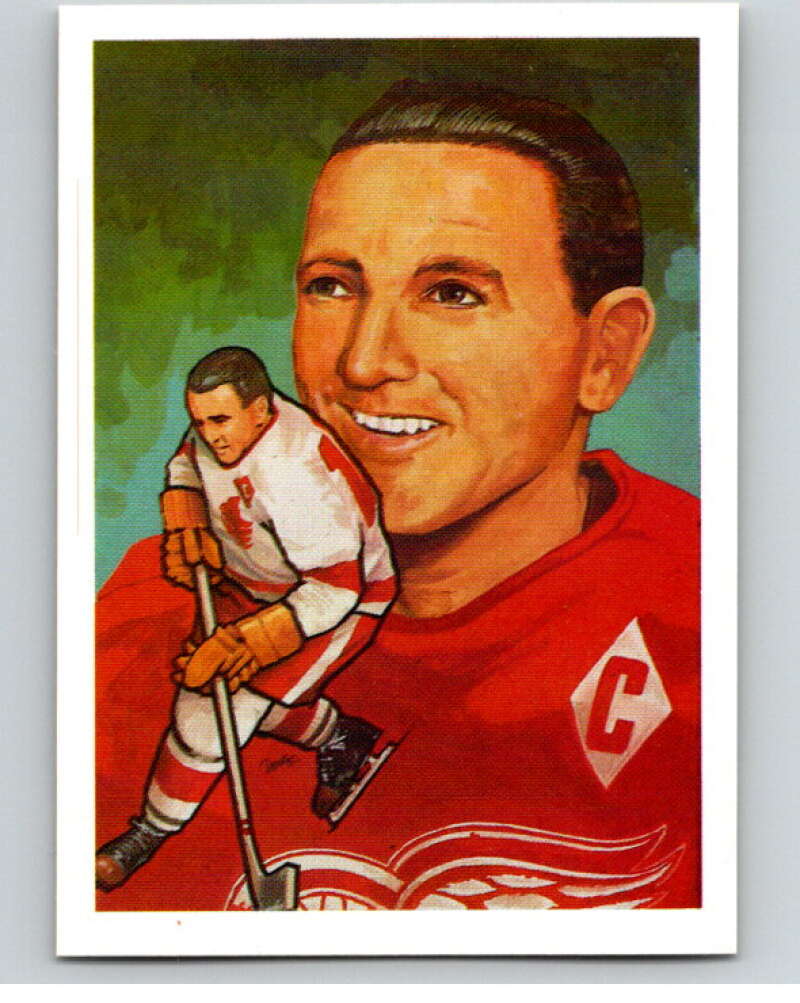 1987 Cartophilium Hockey Hall of Fame #2 Sid Abel V53964 Image 1