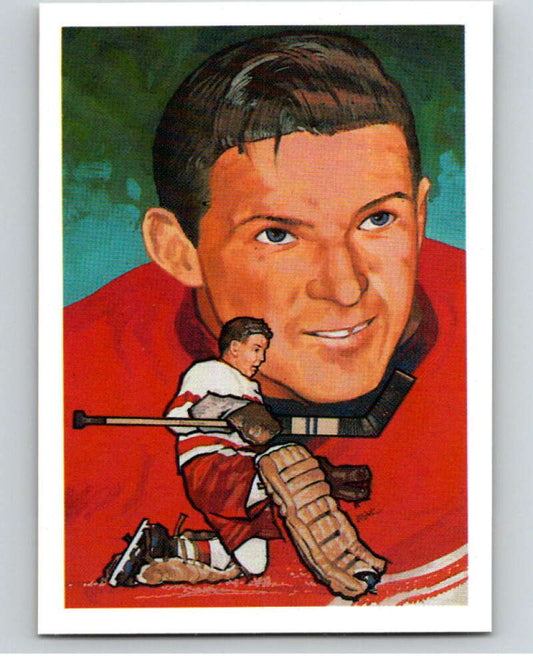 1987 Cartophilium Hockey Hall of Fame #21 Harry Lumley  V53983 Image 1