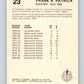 1987 Cartophilium Hockey Hall of Fame #23 Frank A Patrick  V53985 Image 2