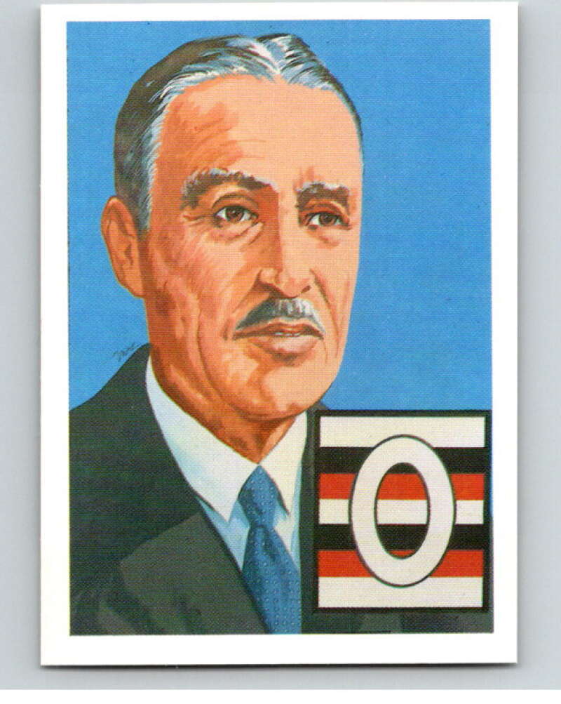 1987 Cartophilium Hockey Hall of Fame #62 Franklin Ahearn V54024 Image 1