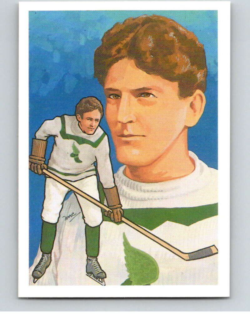 1987 Cartophilium Hockey Hall of Fame #88 Harry Trihey V54050 Image 1