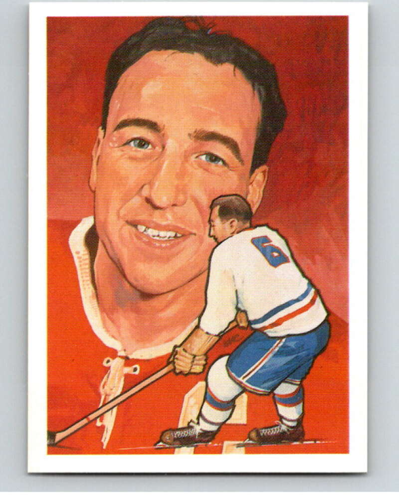 1987 Cartophilium Hockey Hall of Fame #92 Toe Blake V54054 Image 1