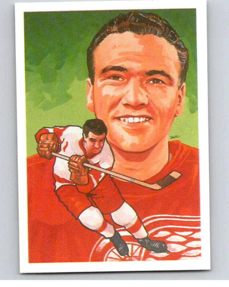 1987 Cartophilium Hockey Hall of Fame #104 Norman Ullman V54066 Image 1