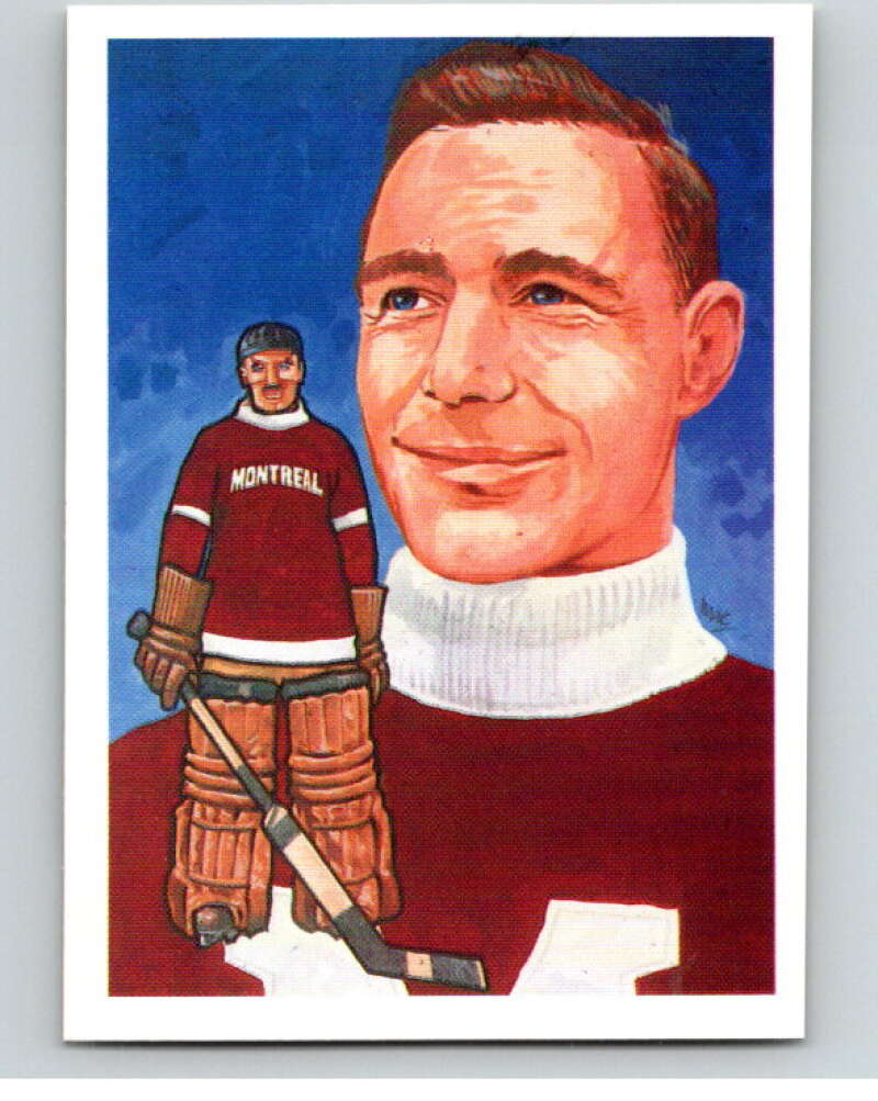 1987 Cartophilium Hockey Hall of Fame #107 Benny Benedict V54069 Image 1