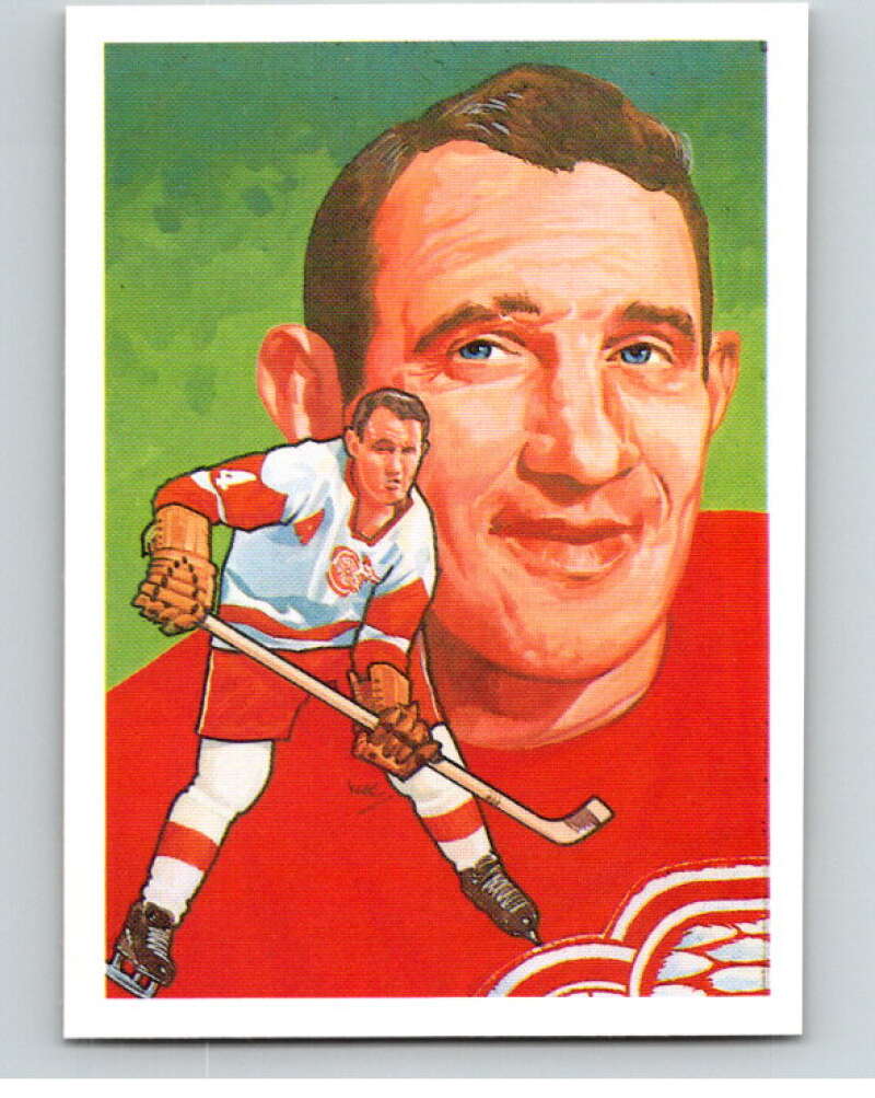 1987 Cartophilium Hockey Hall of Fame #110 Bill Gadsby V54072 Image 1