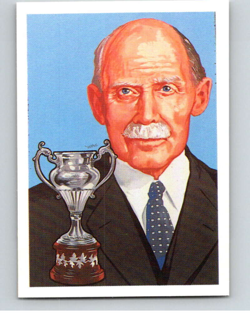 1987 Cartophilium Hockey Hall of Fame #123 Montagu Allan  V54085 Image 1