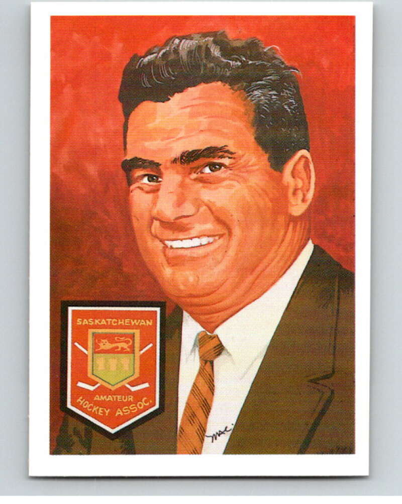 1987 Cartophilium Hockey Hall of Fame #143 Gordon Juckes V54105 Image 1