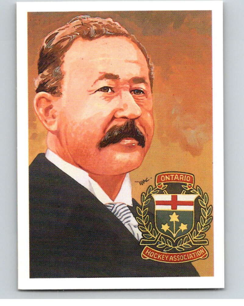 1987 Cartophilium Hockey Hall of Fame #160 Francis Nelson V54122 Image 1