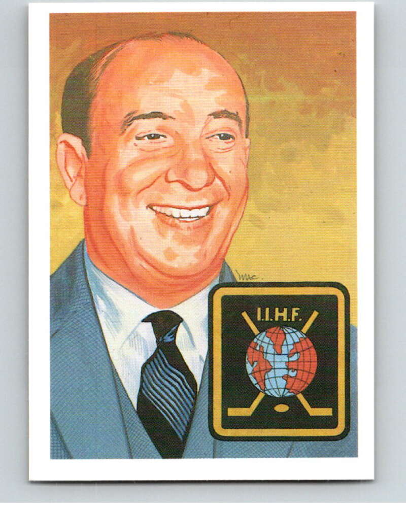 1987 Cartophilium Hockey Hall of Fame #183 Bunny Ahearne V54145 Image 1