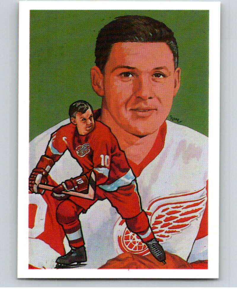 1987 Cartophilium Hockey Hall of Fame #230 Alex Delvecchio V54192 Image 1