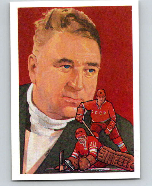 1987 Cartophilium Hockey Hall of Fame #239 Anatoli Tarasov V54200 Image 1