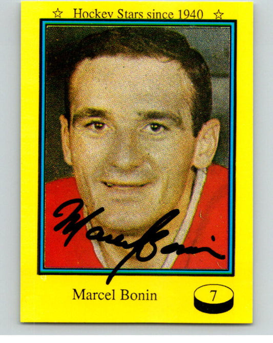1992 Sport-Flash #7 Marcel Bonin Autograph Auto Hockey Card V54262 Image 1