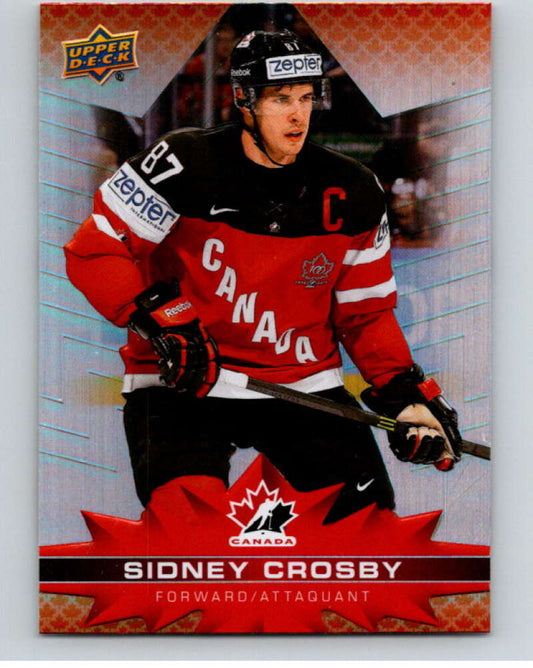 2021-22 Upper Deck Tim Hortons Team Canada  #2 Sidney Crosby   V52522 Image 1