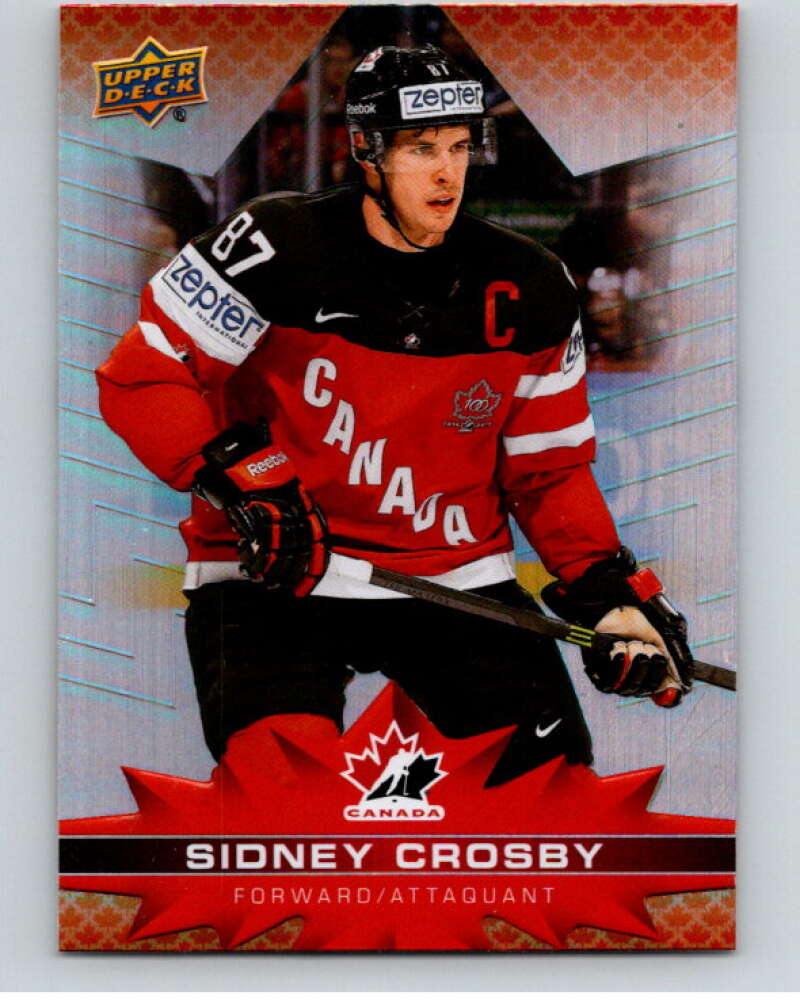 2021-22 Upper Deck Tim Hortons Team Canada #2 Sidney Crosby V52522 Image 1