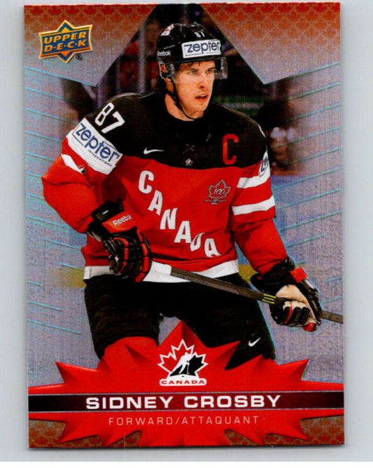 2021-22 Upper Deck Tim Hortons Team Canada  #2 Sidney Crosby   V52523 Image 1