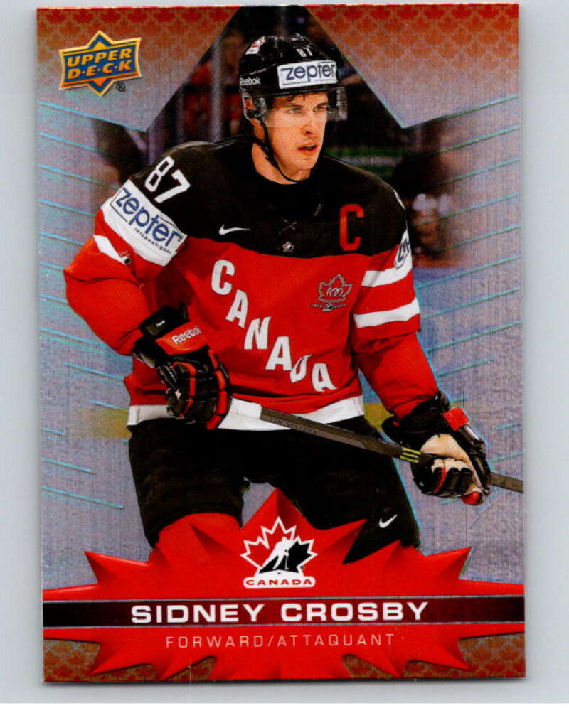 2021-22 Upper Deck Tim Hortons Team Canada #2 Sidney Crosby V52523 Image 1