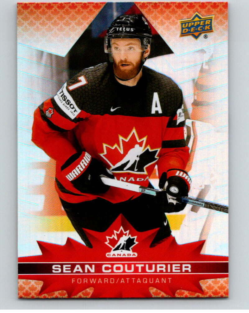 2021-22 Upper Deck Tim Hortons Team Canada #4 Sean Couturier V52526 Image 1