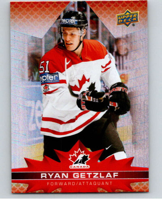 2021-22 Upper Deck Tim Hortons Team Canada  #5 Ryan Getzlaf   V52528 Image 1