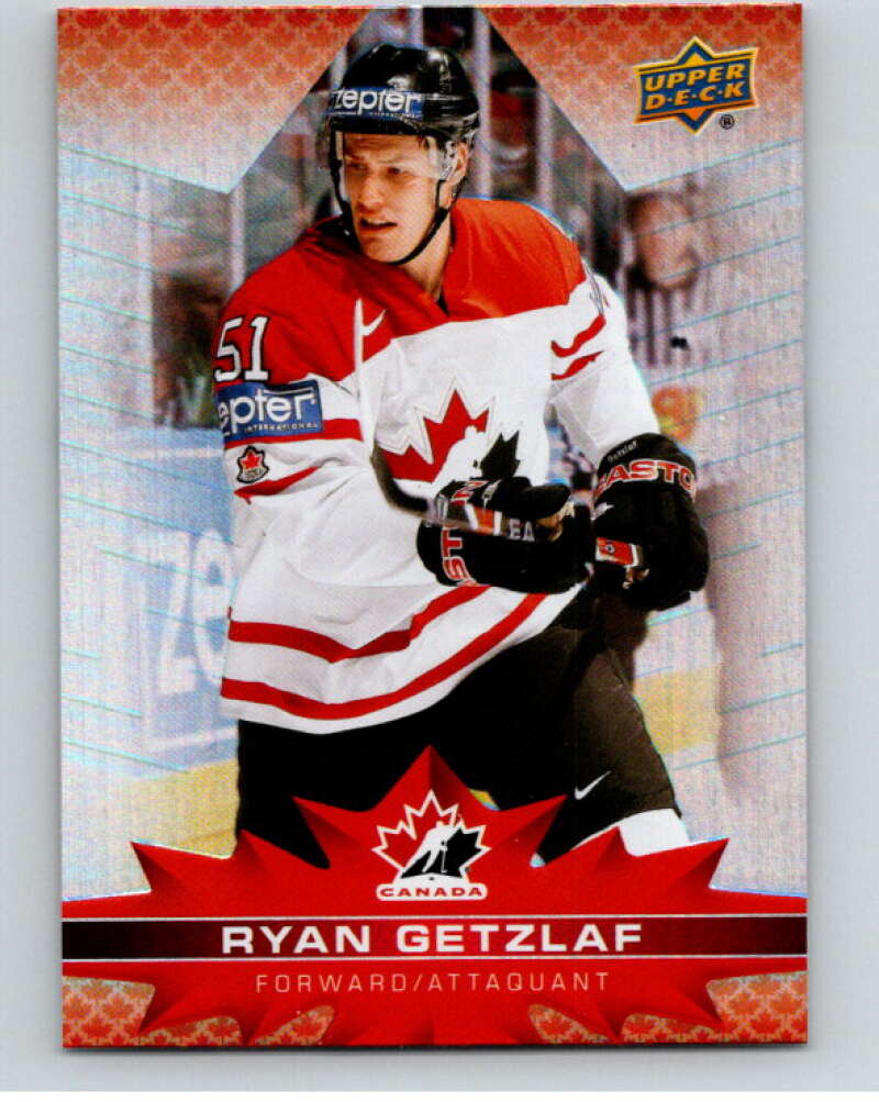 2021-22 Upper Deck Tim Hortons Team Canada #5 Ryan Getzlaf V52529 Image 1