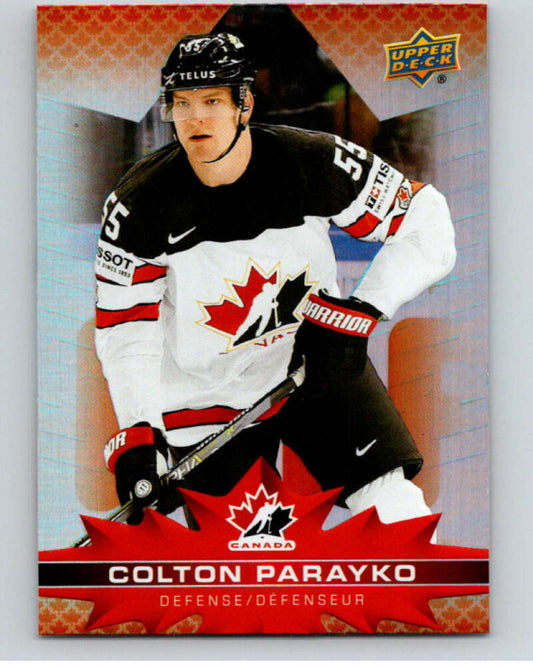 2021-22 Upper Deck Tim Hortons Team Canada  #9 Colton Parayko    V52537 Image 1