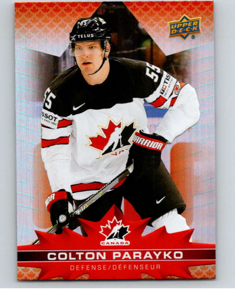 2021-22 Upper Deck Tim Hortons Team Canada #9 Colton Parayko V52538 Image 1