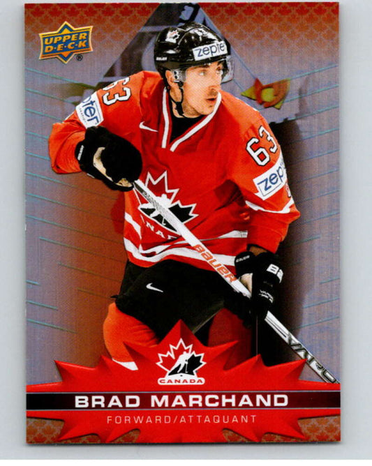 2021-22 Upper Deck Tim Hortons Team Canada  #13 Brad Marchand    V52545 Image 1