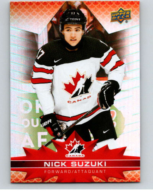 2021-22 Upper Deck Tim Hortons Team Canada  #14 Nick Suzuki    V52548 Image 1