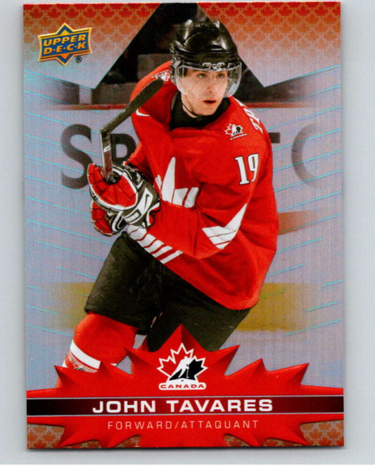 2021-22 Upper Deck Tim Hortons Team Canada  #15 John Tavares    V52549 Image 1