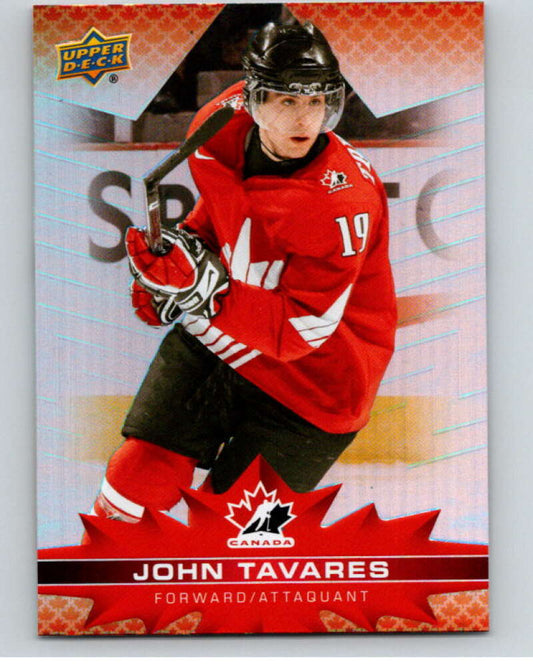 2021-22 Upper Deck Tim Hortons Team Canada  #15 John Tavares    V52550 Image 1