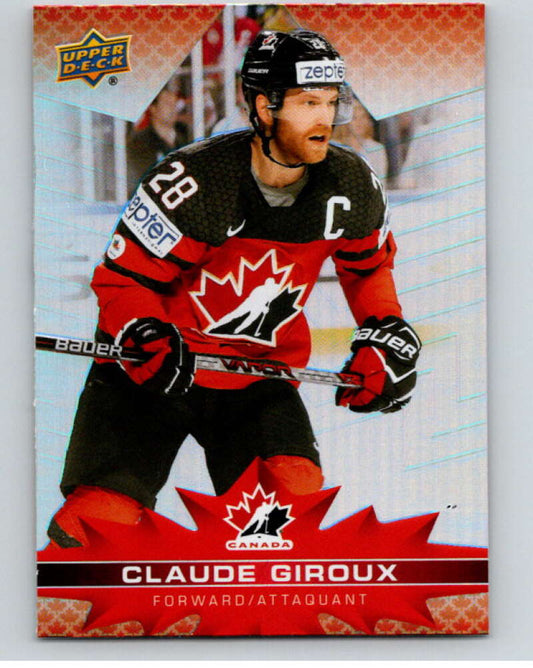 2021-22 Upper Deck Tim Hortons Team Canada  #17 Claude Giroux    V52553 Image 1