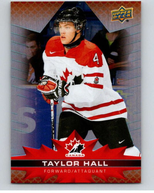 2021-22 Upper Deck Tim Hortons Team Canada  #18 Taylor Hall    V52556 Image 1
