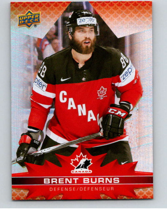 2021-22 Upper Deck Tim Hortons Team Canada  #21 Brent Burns    V52561 Image 1