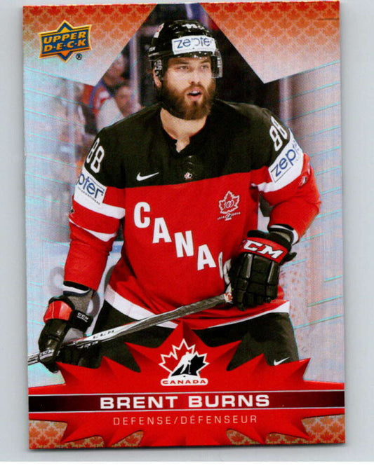 2021-22 Upper Deck Tim Hortons Team Canada  #21 Brent Burns    V52562 Image 1