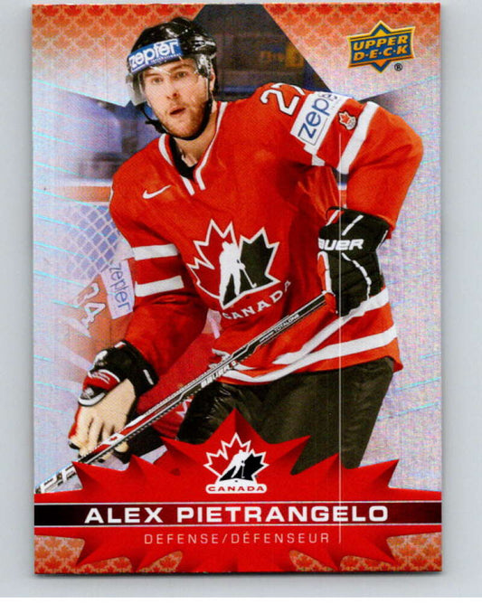 2021-22 Upper Deck Tim Hortons Team Canada  #25 Alex Pietrangelo    V52570 Image 1