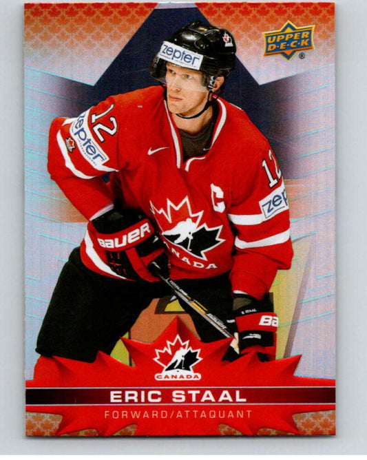 2021-22 Upper Deck Tim Hortons Team Canada  #27 Eric Staal    V52573 Image 1