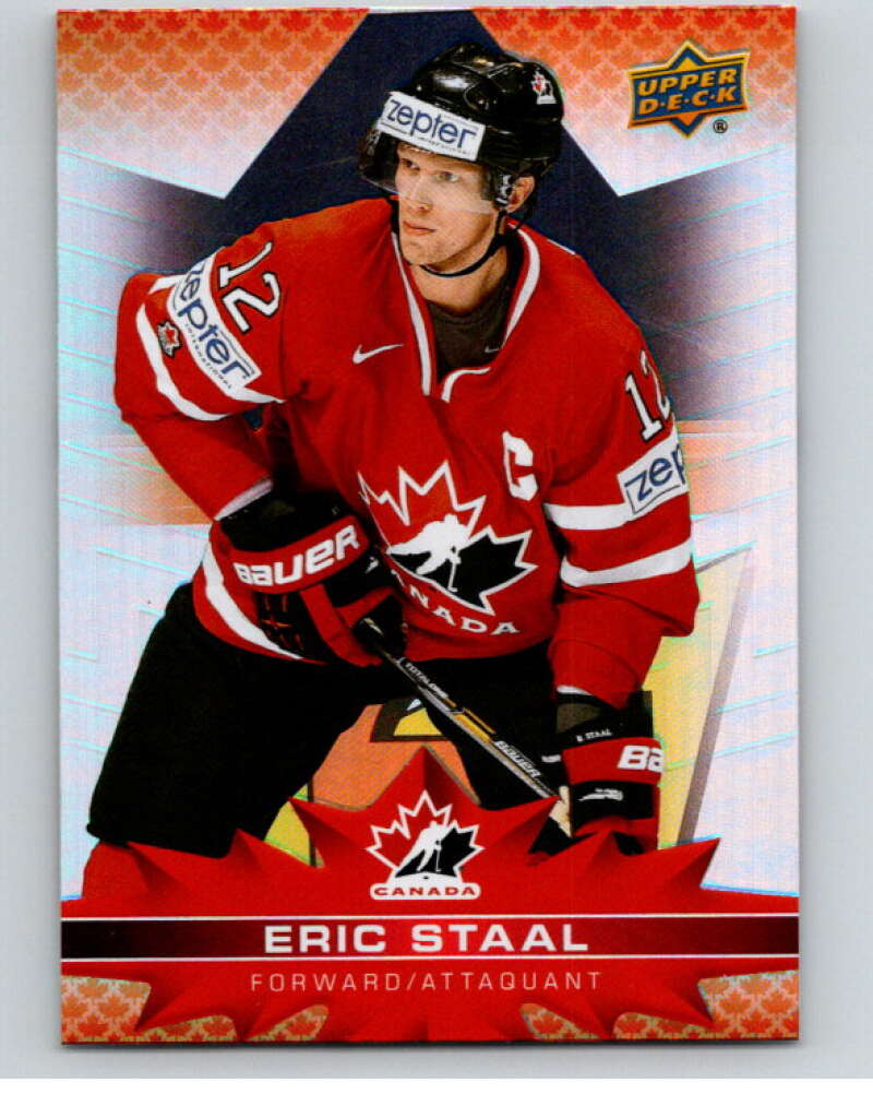2021-22 Upper Deck Tim Hortons Team Canada #27 Eric Staal V52574 Image 1