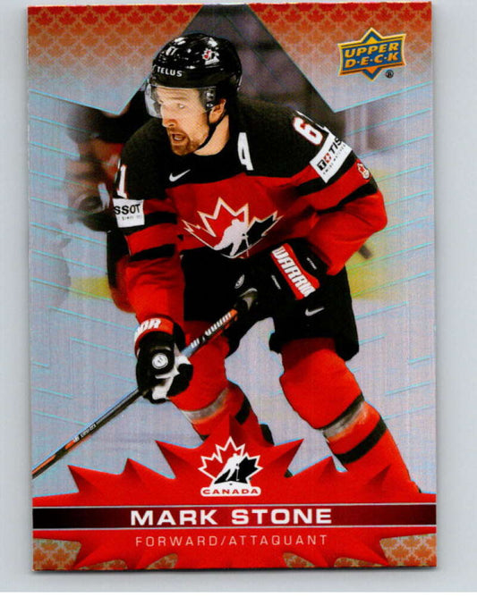 2021-22 Upper Deck Tim Hortons Team Canada  #28 Mark Stone    V52576 Image 1