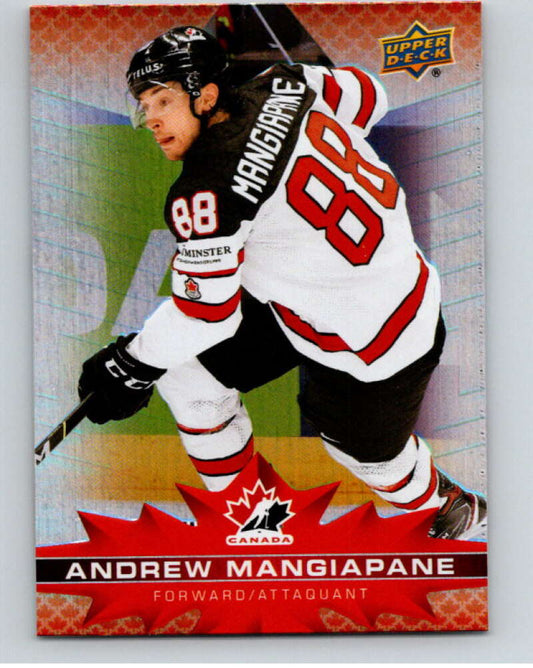 2021-22 Upper Deck Tim Hortons Team Canada  #29 Andrew Mangiapane    V52577 Image 1