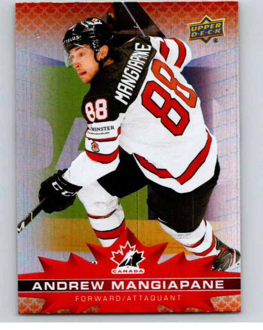 2021-22 Upper Deck Tim Hortons Team Canada  #29 Andrew Mangiapane    V52578 Image 1